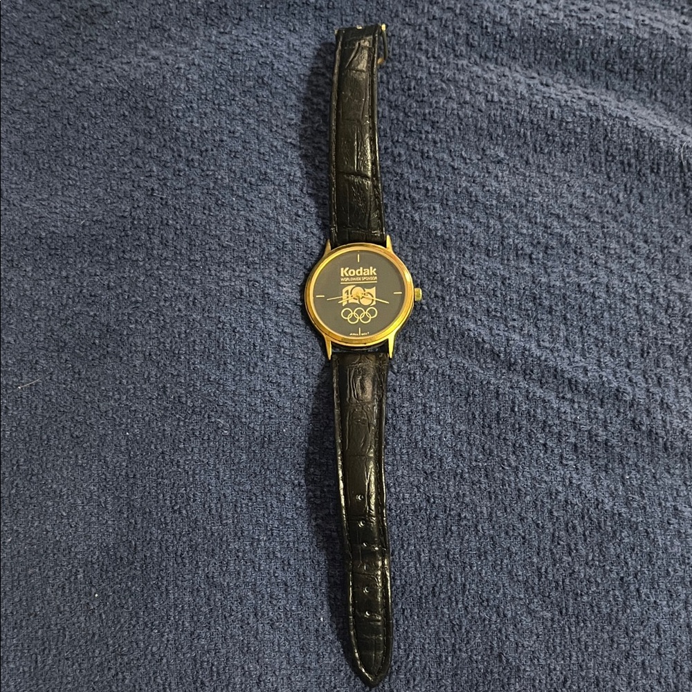 Kodak Gold and Black Smartwatch collectible